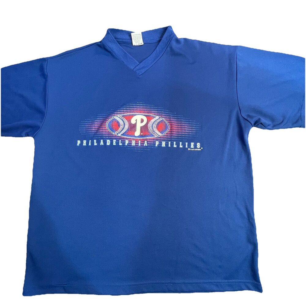 Philadelphia Phillies T-shirt Men’s Extra Large Blue 2004 Baseball MLB Vintage